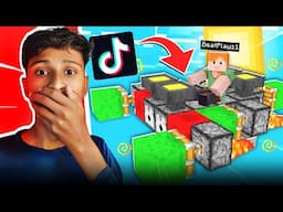 Trying Viral Minecraft Tiktok Hacks Part 1