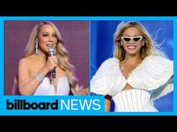 Beyoncé and Mariah Carey Battle For No. 1 On TikTok Billboard Top 50 | Billboard News