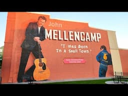 I Bought JOHN MELLENCAMP's Drums! Tour of John's House, NEW Statue & Antique Store!