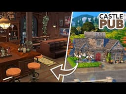 Old Castle Pub // The Sims 4 Speed Build