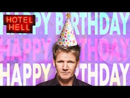 everyone wish gordon happy birthday in the comments or he'll be sad :( | Hotel Hell | Gordon Ramsay