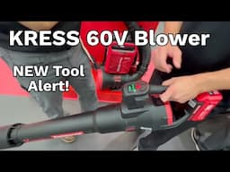 KRESS 60V Blower | NEW TOOL