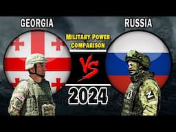 Georgia vs Russia Military Power Comparison 2024 #militarypower