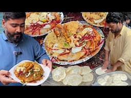 COUPLE EAT PARATHA IN WEDDING | Traditional Dulhan Parotta Making Process | Street Food Hyderabad