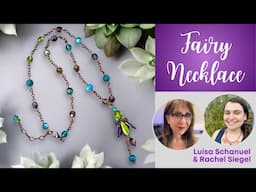 LIVE Class | Fairy Necklace Tutorial | Sam's Bead Box October 2024 Woodland Fairy