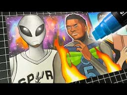 NBA Nicknames Drawn In CRAZY Art Styles! 👽🛸