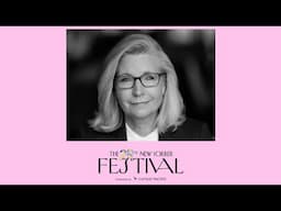 Liz Cheney talks with David Remnick at the 2024 New Yorker Festival