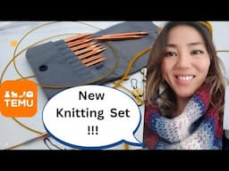 Unboxing & Honest Review: Affordable Knitting Set from Temu! 🎁 Perfect for Beginners?