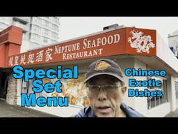 Best Chinese Food North America  Features Set Menu  (Neptune Chinese Restaurant)  My Abalone Recipe