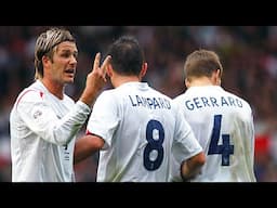 England Magical Midfielder - Beckham,  Gerrard, Lampard, Rooney, Scholes