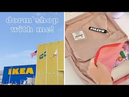 dorm shopping haul | ikea trip + aesthetic haul 📦🌸