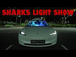 Tesla Light Show: Sharks by Imagine Dragons