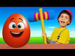 Egg Surprise Community Helpers Nursery Rhyme for Kids | BabyBillion