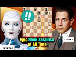 Stockfish 17 Analysed The Best Historical Chess Game Of Jose Capablanca (100% Accuracy) | Chess | AI