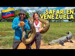 Así son los LLANOS EN VENEZUELA 🇻🇪 Apure entre anacondas y cocodrilos.