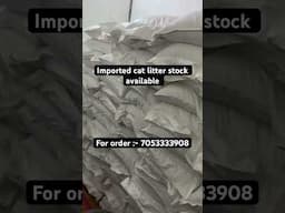 Cat litter at wholesale price all india delivery #catlitter #wholesalecatlitter #viralshorts