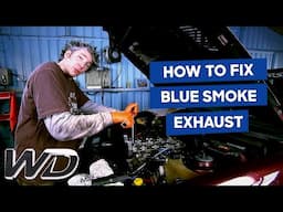 How To Fix Blue Smoke Exhaust Featuring A 1990 Ford Sierra Sapphire Cosworth | Wheeler Dealers