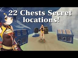 22 Chests Locations!! Genshin Impact - Random Secrets 3