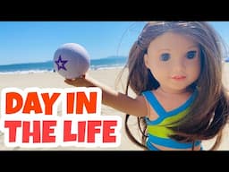 Day in the Life of American Girl Doll at Her Beach House