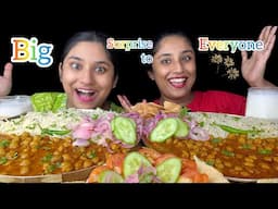 A Big Surprise🤯To Everyone with Eating Jeera Rice and Chole|Mukbang|Food Challenge