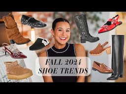 FALL 2024 SHOE TRENDS FOR LESS & HOW TO STYLE THEM! (boots, loafers, clogs & MORE ft Walmart) | 2024