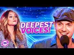 Male Singers With The DEEPEST Voices EVER! 😮