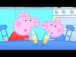 Peppa Pig Enjoys Has a Bubbly Drink! 🐷 | Cartoons for Kids | Mini Movie | Peppa Pig