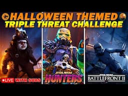 🔴 LIVE - HAPPY HALLOWEEN THEMED TRIPLE THREAT CHALLENGE - THE GRAY JEDI