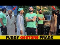 Funny Gesture Prank 😂😜|Epic Reaction| 🤣 Prank in Pakistan