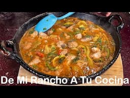 Si Ya No Sabes Como Hacer La Carne De Puerco Prepara Estas Costillitas Con Rajas