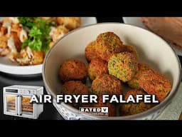 Crispy Falafel Without The Guilt | Midea Flexify French Door Air Fryer Oven