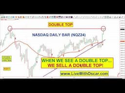 💲When We See a Double Top... We Sell a Double Top in Nasdaq 11/07/2024 Video 2826