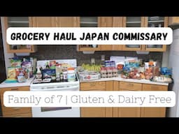 GROCERY HAUL | COMMISSARY IN JAPAN | FAMILY OF 7