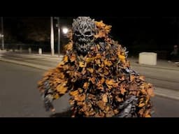 Leaf Monster Prank