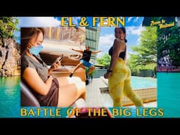 BATTLE of The BIG LEGS! Frn Pulls up Live!