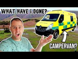 Buying An AMBULANCE To Convert Into A BUDGET CAMPERVAN! LETS GO!