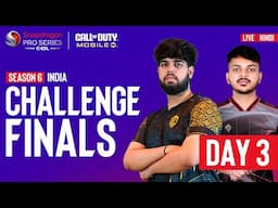 [Hindi] CODM Snapdragon Mobile Challenge Finals | DAY 3 | Season 6 India