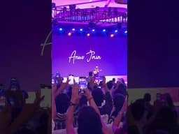 Attended Anuv Jain LIVE Performance 🎤 At Youtube Event ❤️ #shorts #ytshorts #anuvjain #live