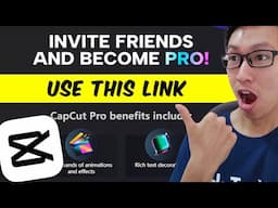 How to Get CapCut PRO for FREE (7 Days Invitation Code)