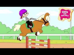 Horse riding or programming club? | Sonya from Toastville | New animated series for kids