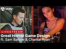 Great Horror Game Design w/ Sam Barlow & Chantal Ryan - Unity HallowStream