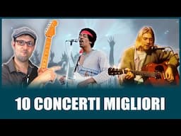 10 concerti rock più GRANDI di sempre