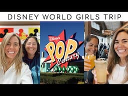 Walt Disney World Travel Day 2024 ✨🏰 Pop Century Room Tour & Dinner in Disney Springs!