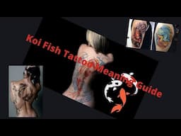 Koi Fish Tattoo Meaning Guide