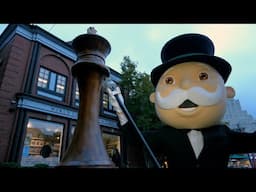 Mr. Monopoly Visits the World Chess Hall of Fame