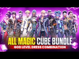 FREE FIRE ALL MAGIC CUBE BUNDLE DRESS COMBINATION || BEST DRESS COMBO || MAD HYPER GAMING