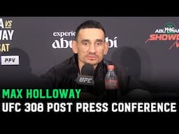 Max Holloway on Ilia Topuria loss: "This isn't a funeral, I'll be back" | UFC 308 Post Presser