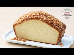 포근한 버터스카치 파운드케이크: 가을에 딱 어울리는 맛/Cozy Butterscotch Pound Cake : Perfect for Autumn