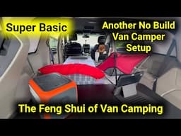 Simple No Build Van Camper Layout | Clutter-Free | Total Functionality |  Van Tour