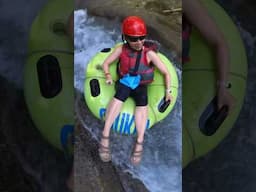 Whitewater River Tubing! | Ocho Rios, Jamaica 🇯🇲 #shorts #rivertubing #tubing